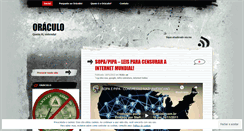 Desktop Screenshot of or4culo.wordpress.com