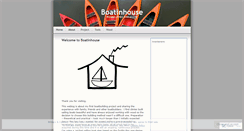 Desktop Screenshot of boatinhouse.wordpress.com