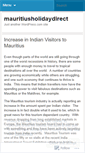 Mobile Screenshot of mauritiusholidaydirect.wordpress.com
