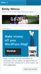 Mobile Screenshot of emilywilcox.wordpress.com