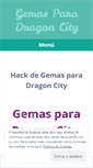 Mobile Screenshot of hackdegemasparadragoncity.wordpress.com