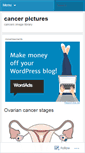 Mobile Screenshot of cancerpictures.wordpress.com