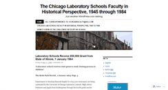 Desktop Screenshot of chicagolabfaculty.wordpress.com