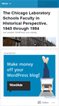 Mobile Screenshot of chicagolabfaculty.wordpress.com