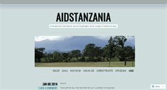 Desktop Screenshot of aidstanzania.wordpress.com