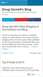 Mobile Screenshot of dsgarnett.wordpress.com