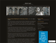 Tablet Screenshot of desire26.wordpress.com