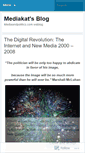 Mobile Screenshot of mediakat.wordpress.com