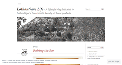 Desktop Screenshot of lothantiquelife.wordpress.com