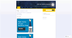 Desktop Screenshot of coreart.wordpress.com