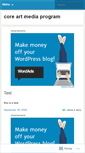 Mobile Screenshot of coreart.wordpress.com