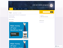 Tablet Screenshot of coreart.wordpress.com