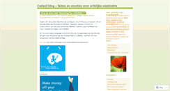 Desktop Screenshot of cadasil.wordpress.com