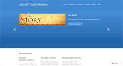 Desktop Screenshot of agcmcyouth.wordpress.com