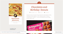 Desktop Screenshot of gastronomicadventures.wordpress.com