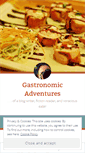 Mobile Screenshot of gastronomicadventures.wordpress.com