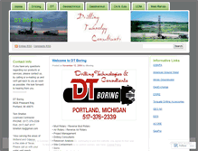 Tablet Screenshot of dtboring.wordpress.com