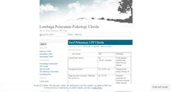 Desktop Screenshot of lppukrida.wordpress.com