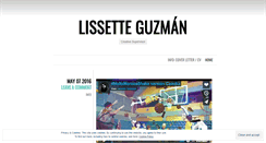 Desktop Screenshot of lissettemgt.wordpress.com