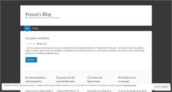 Desktop Screenshot of fezaza.wordpress.com