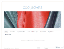 Tablet Screenshot of cooljackets.wordpress.com
