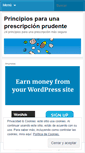 Mobile Screenshot of prescripcionprudente.wordpress.com