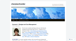 Desktop Screenshot of cherylaschneider.wordpress.com