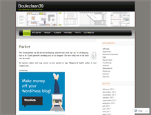 Tablet Screenshot of boulezlaan39.wordpress.com