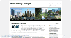 Desktop Screenshot of mobilemondaymi.wordpress.com