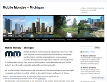 Tablet Screenshot of mobilemondaymi.wordpress.com