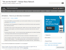 Tablet Screenshot of nubiannewsnetwork.wordpress.com