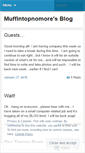 Mobile Screenshot of muffintopnomore.wordpress.com
