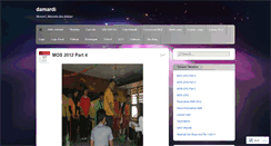 Desktop Screenshot of damardi.wordpress.com