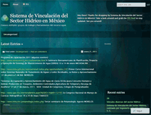 Tablet Screenshot of hydrolinkmx.wordpress.com