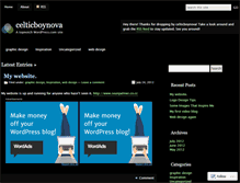 Tablet Screenshot of celticboynova.wordpress.com