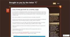 Desktop Screenshot of cwubben.wordpress.com