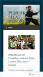 Mobile Screenshot of pencaksilat.wordpress.com