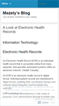 Mobile Screenshot of mazely.wordpress.com