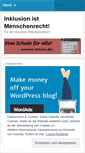 Mobile Screenshot of netzwerkinklusionffm.wordpress.com
