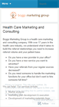 Mobile Screenshot of boggsmarketing.wordpress.com