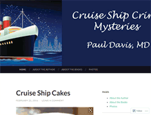 Tablet Screenshot of cruiseshipcrime.wordpress.com