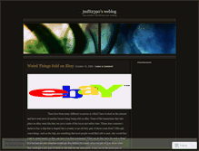 Tablet Screenshot of jmf82390.wordpress.com