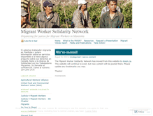 Tablet Screenshot of migrantworkersolidarity.wordpress.com