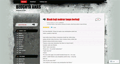 Desktop Screenshot of anassadullah.wordpress.com