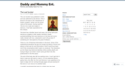 Desktop Screenshot of daddyent.wordpress.com