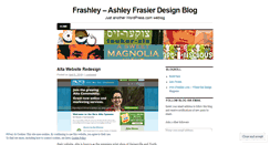 Desktop Screenshot of frashleydesigns.wordpress.com