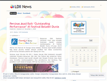 Tablet Screenshot of ldiinews.wordpress.com