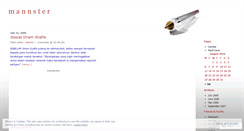 Desktop Screenshot of mannster.wordpress.com