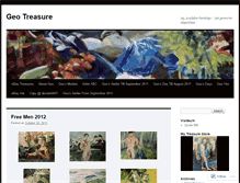 Tablet Screenshot of impressionisttreasure.wordpress.com