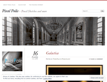 Tablet Screenshot of pixelpolis.wordpress.com